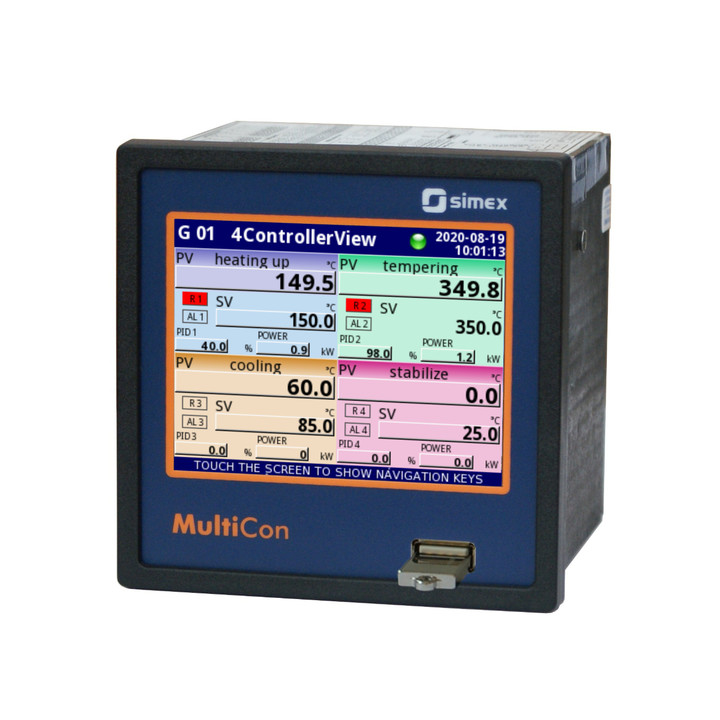 SIMEX MultiCon 산업용 컨트롤러 데이터 레코더